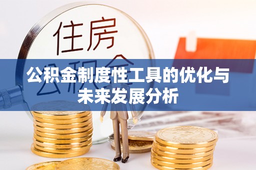 兴文公积金制度性工具的优化与未来发展分析