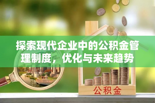 兴文探索现代企业中的公积金管理制度，优化与未来趋势