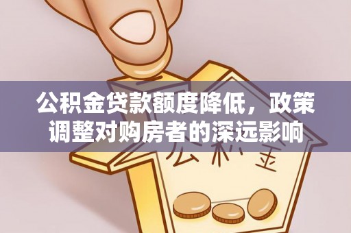 兴文公积金贷款额度降低，政策调整对购房者的深远影响