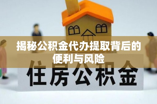 兴文揭秘公积金代办提取背后的便利与风险