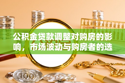 兴文公积金贷款调整对购房的影响，市场波动与购房者的选择