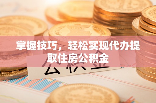 兴文掌握技巧，轻松实现代办提取住房公积金