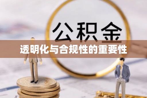兴文透明化与合规性的重要性