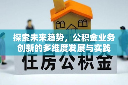 兴文探索未来趋势，公积金业务创新的多维度发展与实践