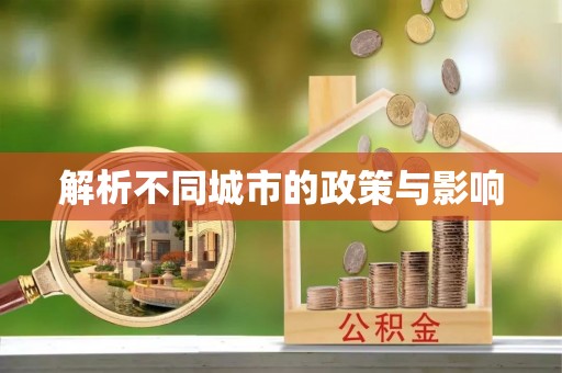 兴文解析不同城市的政策与影响