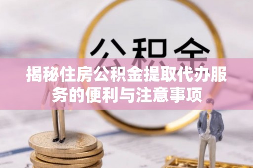兴文揭秘住房公积金提取代办服务的便利与注意事项