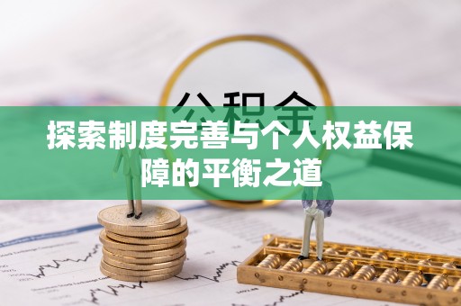 兴文探索制度完善与个人权益保障的平衡之道
