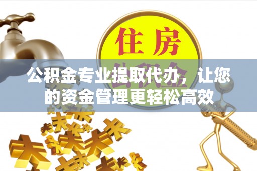 兴文公积金专业提取代办，让您的资金管理更轻松高效