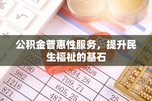兴文公积金普惠性服务，提升民生福祉的基石