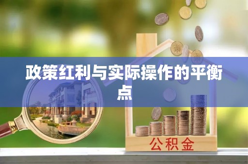 兴文政策红利与实际操作的平衡点