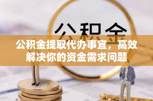 兴文公积金提取代办事宜，高效解决你的资金需求问题