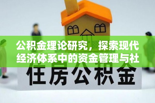 兴文公积金理论研究，探索现代经济体系中的资金管理与社会福利