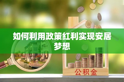 兴文如何利用政策红利实现安居梦想