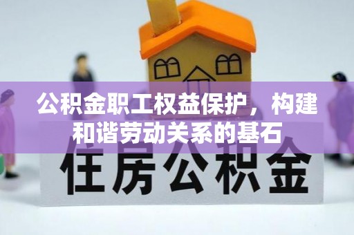 兴文公积金职工权益保护，构建和谐劳动关系的基石