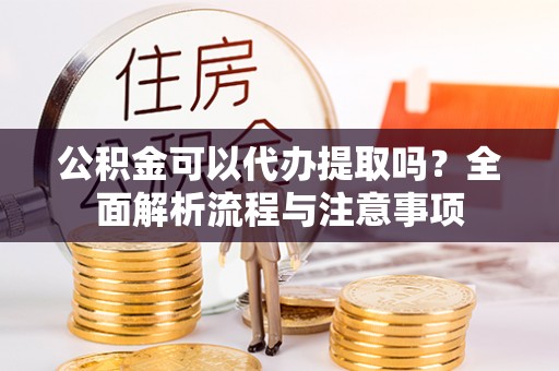 兴文公积金可以代办提取吗？全面解析流程与注意事项