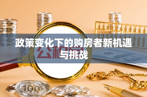 兴文政策变化下的购房者新机遇与挑战