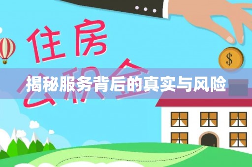 兴文揭秘服务背后的真实与风险