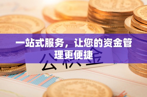 兴文一站式服务，让您的资金管理更便捷