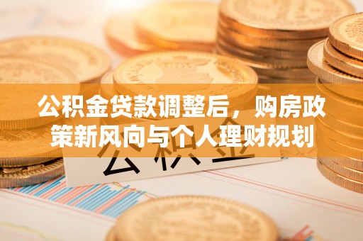 兴文公积金贷款调整后，购房政策新风向与个人理财规划
