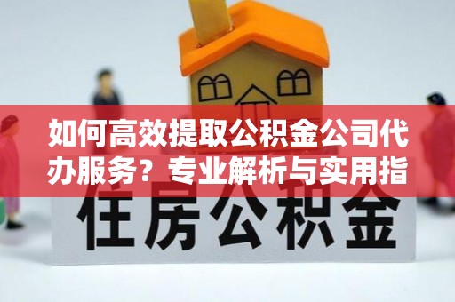 兴文如何高效提取公积金公司代办服务？专业解析与实用指南